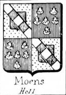 Moens Coat of Arms / Family Crest 2