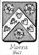 Moens Coat of Arms / Family Crest 1