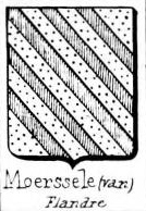 Moerssele Coat of Arms / Family Crest 0