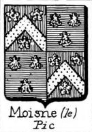 Moisne Coat of Arms / Family Crest 0