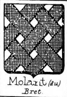Molant Coat of Arms / Family Crest 1
