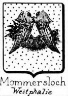 Mommersloch Coat of Arms / Family Crest 0