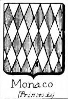 Monaco Coat of Arms / Family Crest 4