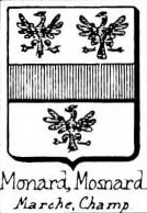 Monard Coat of Arms / Family Crest 0