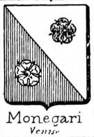 Monegari Coat of Arms / Family Crest 0