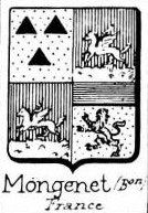 Mongenet Coat of Arms / Family Crest 0