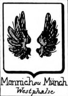 Monnich Coat of Arms / Family Crest 2