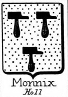 Monnix Coat of Arms / Family Crest 0