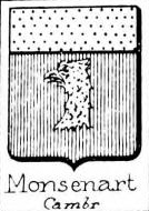 Monsenart Coat of Arms / Family Crest 0