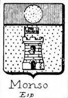 Monso Coat of Arms / Family Crest 1