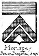 Monspey Coat of Arms / Family Crest 0