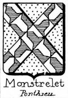 Monstrelet Coat of Arms / Family Crest 0