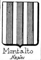 Montalto Coat of Arms / Family Crest 3