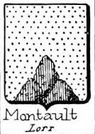 Montault Coat of Arms / Family Crest 0
