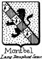Montbel Coat of Arms / Family Crest 0