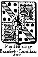 Montboissier Coat of Arms / Family Crest 1