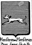 Montbron Coat of Arms / Family Crest 0