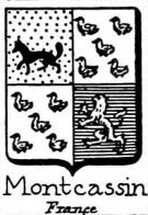 Montcassin Coat of Arms / Family Crest 0