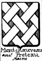 Montchauveau Coat of Arms / Family Crest 0