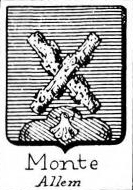 Monte Coat of Arms / Family Crest 1