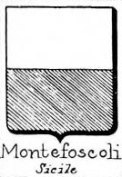 Montefoscoli Coat of Arms / Family Crest 0