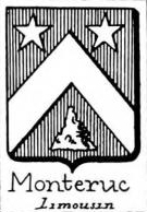 Monteruc Coat of Arms / Family Crest 0