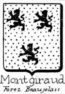 Montgiraud Coat of Arms / Family Crest 0
