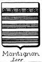 Montignon Coat of Arms / Family Crest 0