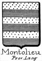 Montolieu Coat of Arms / Family Crest 3