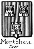 Montolieu Coat of Arms / Family Crest 2