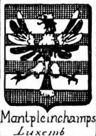 Montpleinchamps Coat of Arms / Family Crest 0