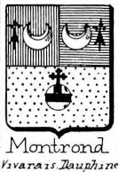 Montrond Coat of Arms / Family Crest 1