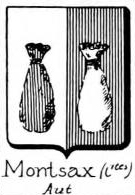Montsax Coat of Arms / Family Crest 0