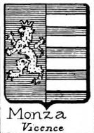 Monza Coat of Arms / Family Crest 1