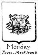 Morder Coat of Arms / Family Crest 6