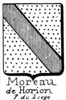 Moreau Coat of Arms / Family Crest 25