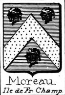 Moreau Coat of Arms / Family Crest 11