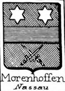 Morenhoffen Coat of Arms / Family Crest 0