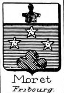 Moret Coat of Arms / Family Crest 3