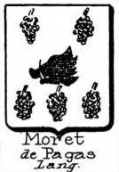 Moret Coat of Arms / Family Crest 6