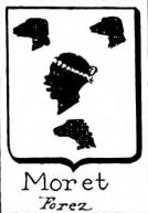 Moret Coat of Arms / Family Crest 1