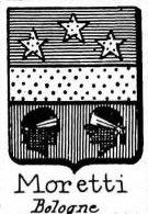 Moretti Coat of Arms / Family Crest 3