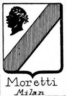 Moretti Coat of Arms / Family Crest 4
