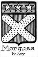 Morgues Coat of Arms / Family Crest 1