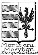 Moriconi Coat of Arms / Family Crest 1