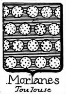 Morlanes Coat of Arms / Family Crest 3