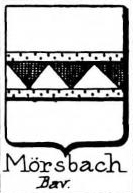 Morsbach Coat of Arms / Family Crest 0