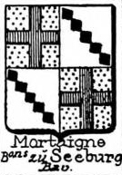 Mortaigne Coat of Arms / Family Crest 6