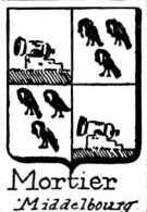 Mortier Coat of Arms / Family Crest 2