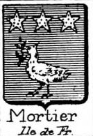 Mortier Coat of Arms / Family Crest 3